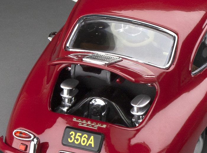 1957 Porsche 356A 1500 GS Carrera GT - Polyantha Red - Image 6