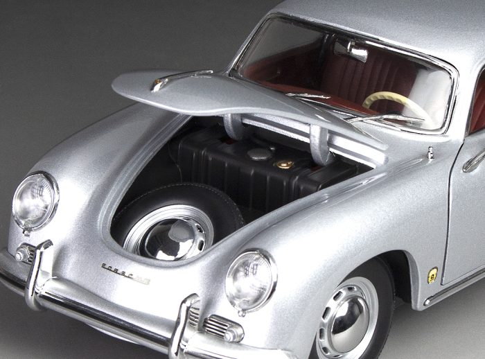 1957 Porsche 356A 1500 GS Carrera GT - Silver Metallic - Image 7