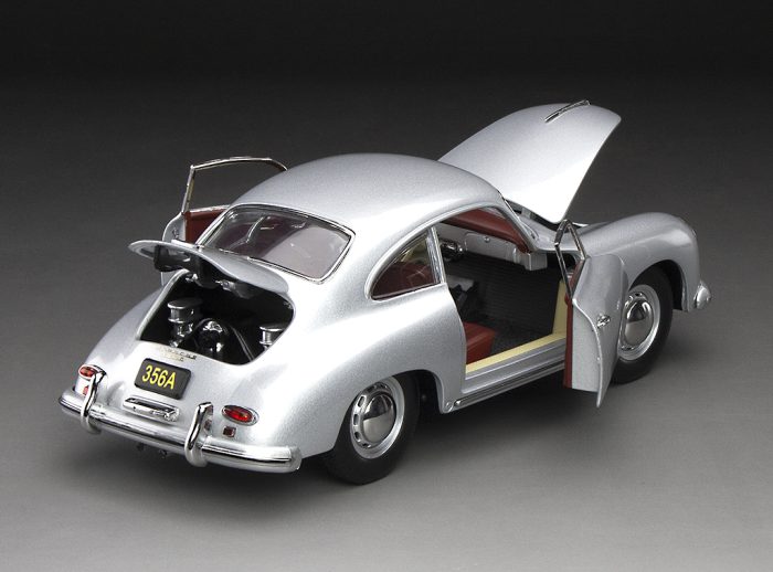 1957 Porsche 356A 1500 GS Carrera GT - Silver Metallic - Image 4