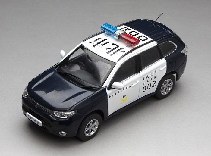 Mitsubishi Outlander - Taipei City Police Department - (Limited edition 399pcs) - Image 7