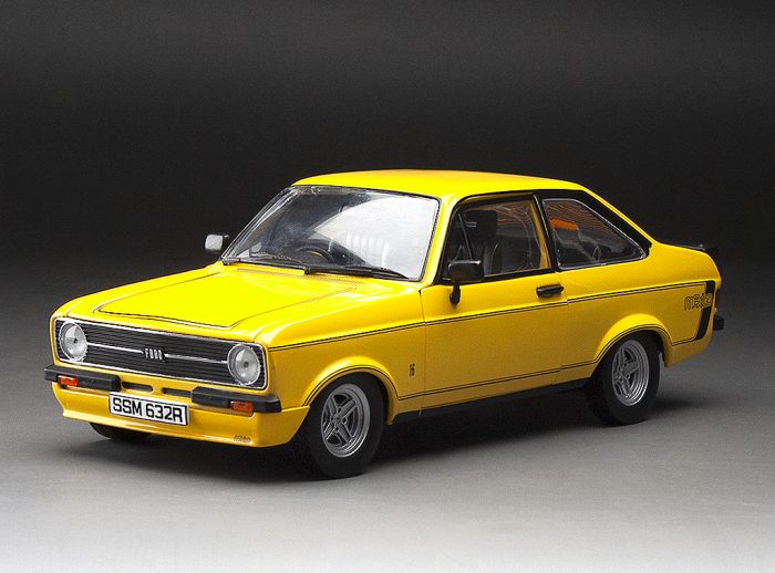 1976 Ford Escort MKII RS Mexico - Signal Yellow (RHD)