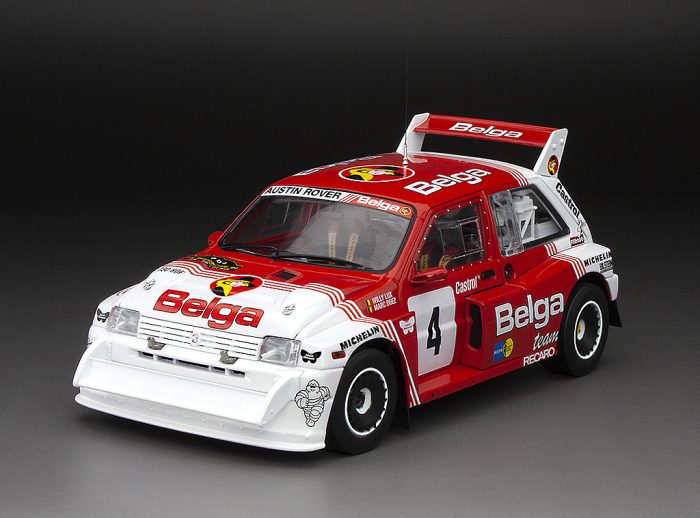 MG Metro 6R4-#4 M.Duez / W.Lux - 2nd Lotto Bianchi Rally 1986