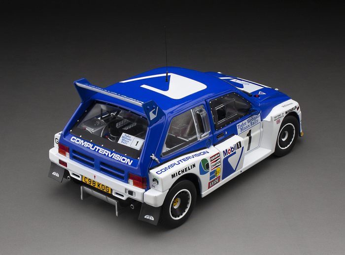 MG Metro 6R4-#1 T.Pond/ R.Arthur-Winner Manx International Rally 1986 - Image 3