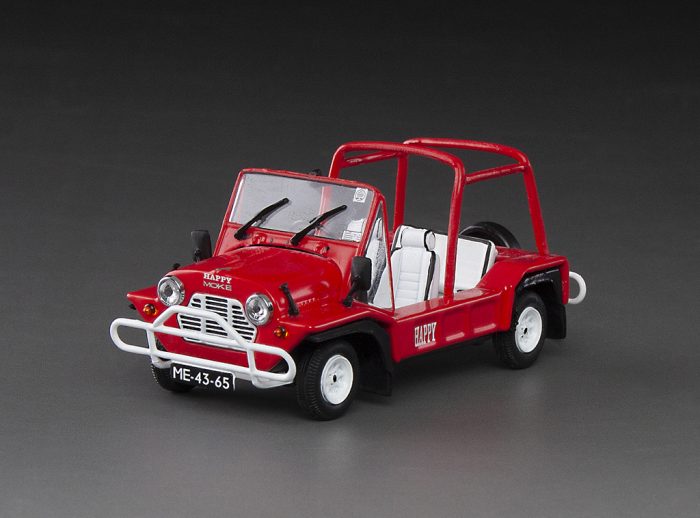 Car Rental Macau 1986 - Red (with 2 resin figures and 1 Macau street signs)