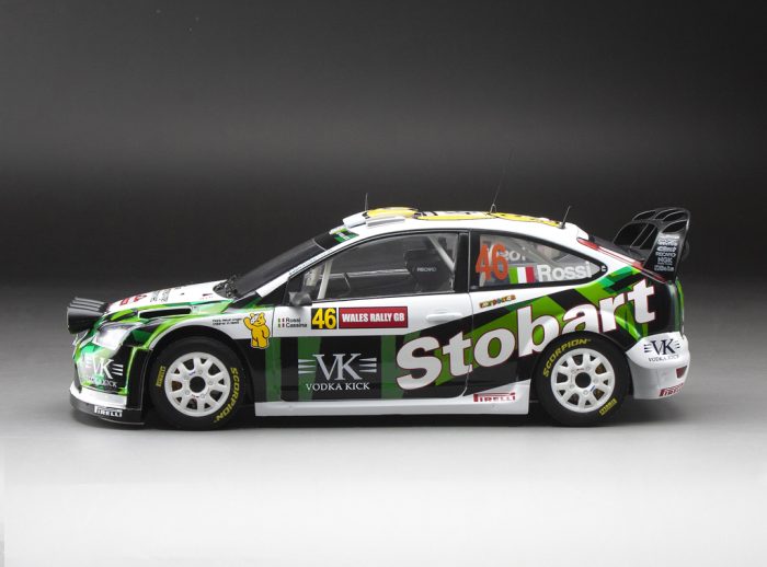 Ford Focus RS WRC07 - #46 V.Rossi/C.Cassina - 2008 Wales Rally GB - Image 3
