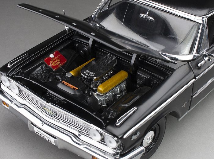 1963 Ford Galaxie 500/XL Hardtop - Semi-GlossBlack - Image 8
