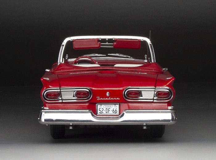1958 Ford Fairlane Open Convertible - Torch Red/White - Image 5