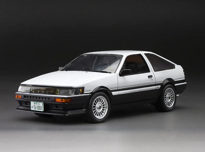 1985 Toyota Corolla Levin (AE86) - White/Black