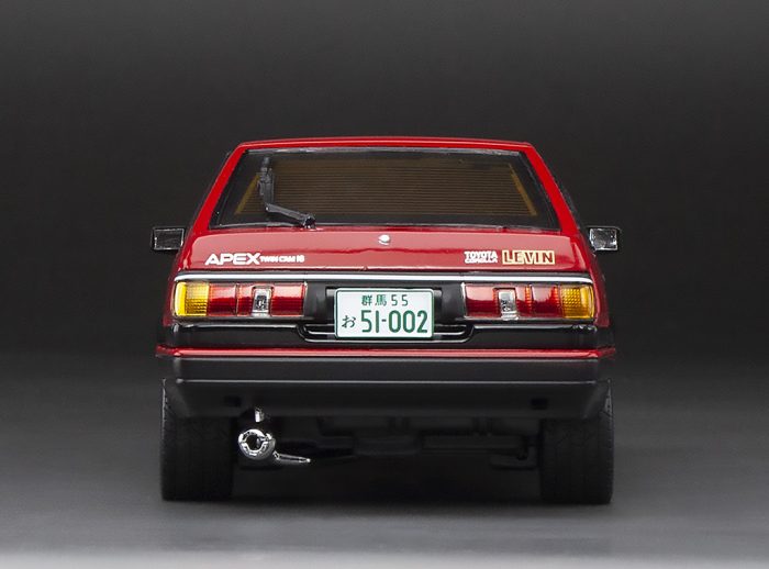 1985 Toyota Corolla Levin (AE86) - Red/Black - Image 5