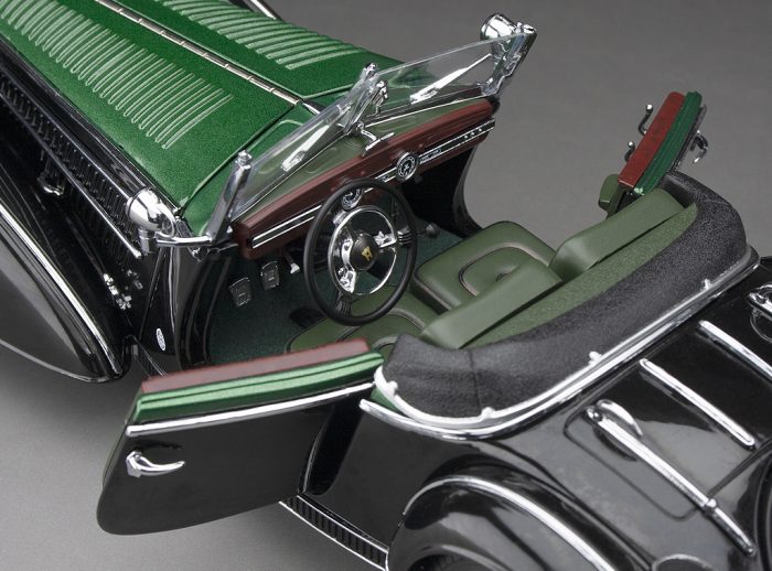 1939 HORCH 855 ROADSTER - Black / Dark Green - Image 13