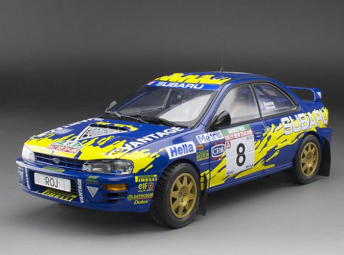 Subaru Impreza 555 - #8 P.Bourne/C.Vincent - Rally of New Zealand 1997