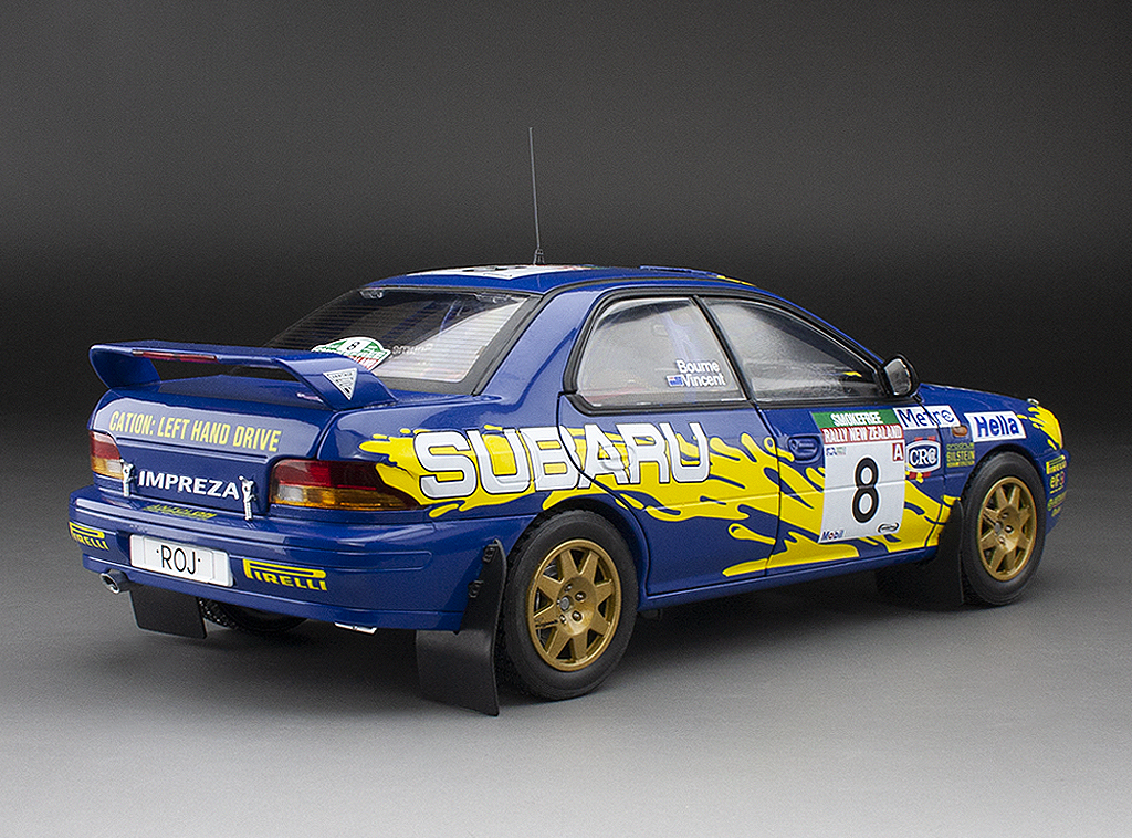 Subaru Impreza 555 – #8 P.Bourne/C.Vincent – Rally of New
