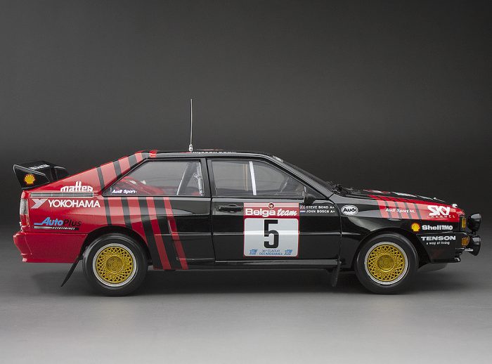 Audi Quattro A2 -#5 J.Bosch/S.Bond - Circuit des Ardennes 1986 - Image 4