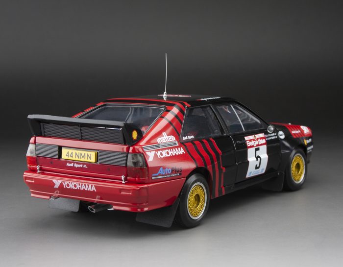 Audi Quattro A2 -#5 J.Bosch/S.Bond - Circuit des Ardennes 1986 - Image 7