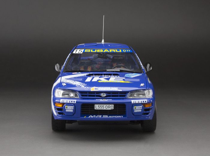 Subaru Impreza 555 - #15 Alister McRae/Stuart Loudon - Logiman Mythical Cars Rally 2023 - Image 5