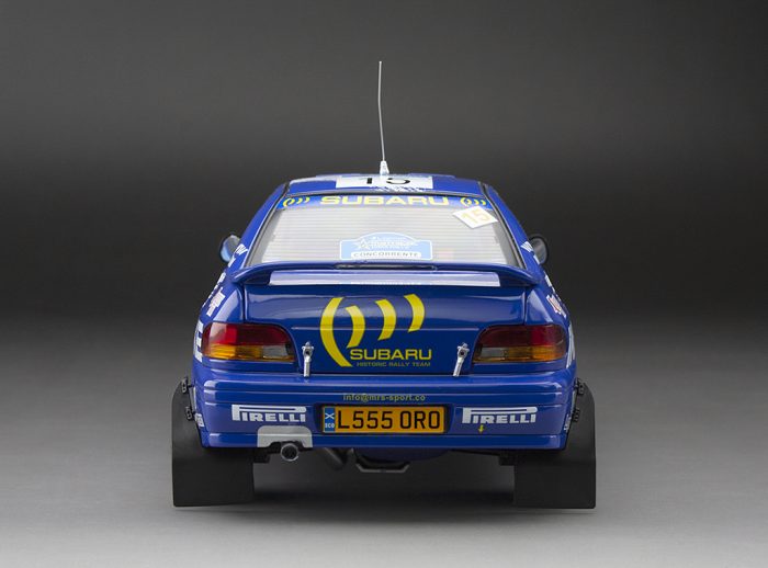 Subaru Impreza 555 - #15 Alister McRae/Stuart Loudon - Logiman Mythical Cars Rally 2023 - Image 4