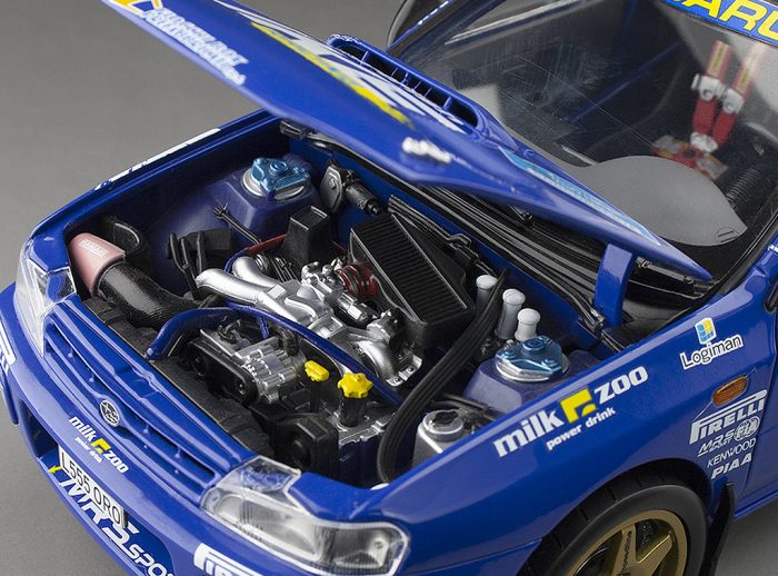Subaru Impreza 555 - #15 Alister McRae/Stuart Loudon - Logiman Mythical Cars Rally 2023 - Image 12