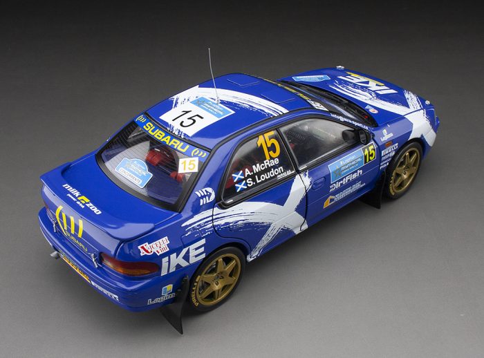 Subaru Impreza 555 - #15 Alister McRae/Stuart Loudon - Logiman Mythical Cars Rally 2023 - Image 10