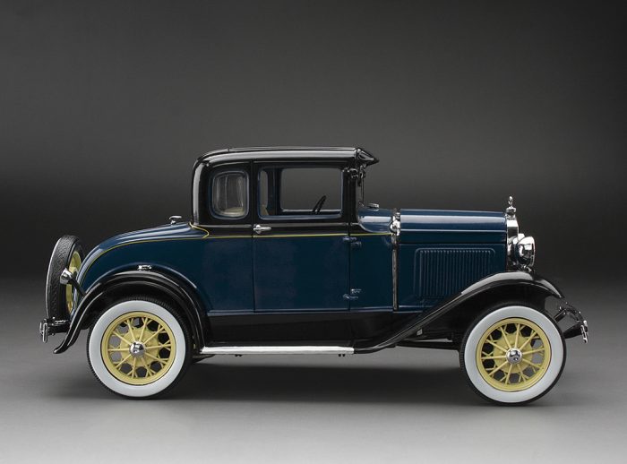 1931 Ford Model A Coupe  - Riviera Blue - Image 6
