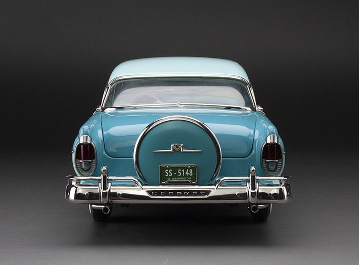 1956 Mercury MontClair Hard Top with spare tire - Niagara Blue/Lauderdale Blue - Image 5
