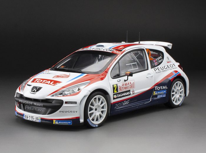 Peugeot 207 S2000 - #2 P.Solberg  /C.Patterson - Rallye Automobile Monte-Carlo 2011