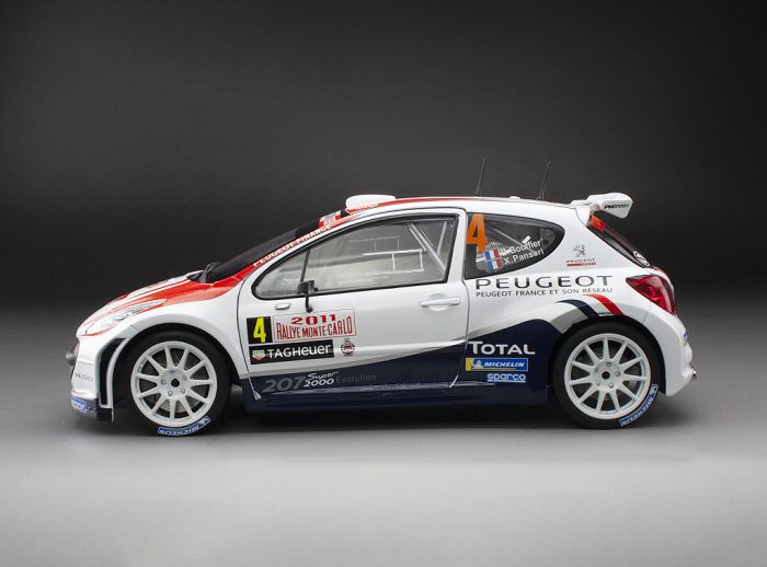 Peugeot 207 S2000 - #4 B.Bouffier  /X.Panseri - Rallye Automobile Monte-Carlo 2011 winner (limited edition 999pcs) - Image 6