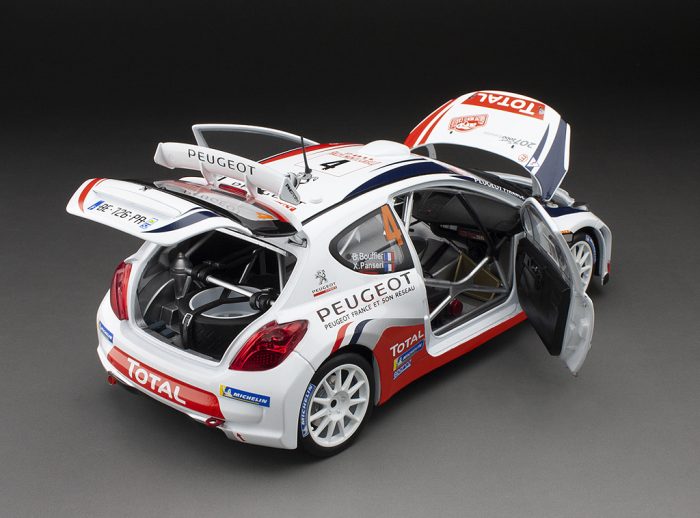 Peugeot 207 S2000 - #4 B.Bouffier  /X.Panseri - Rallye Automobile Monte-Carlo 2011 winner (limited edition 999pcs) - Image 7