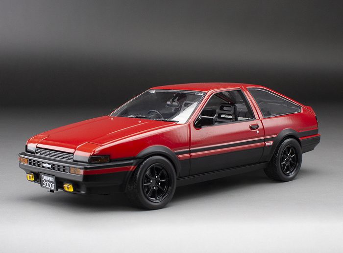 Toyota Sprinter Trueno GT Apex (AE86) - Red/Black - Image 3