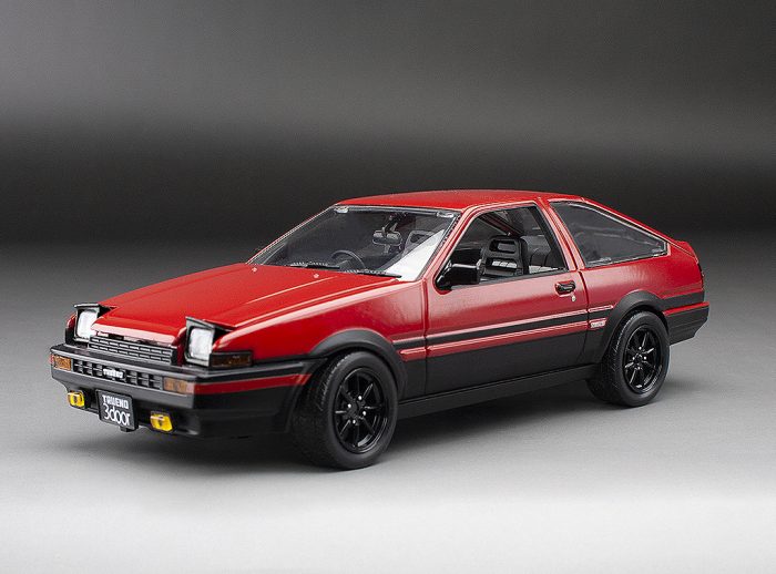 Toyota Sprinter Trueno GT Apex (AE86) - Red/Black