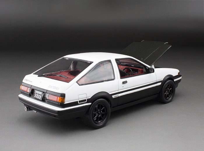 Toyota Sprinter Trueno GT Apex (AE86) - White/Black - Image 12