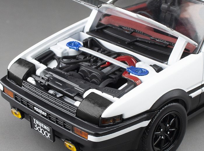 Toyota Sprinter Trueno GT Apex (AE86) - White/Black - Image 9