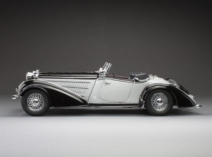 1393 Horch 855 Roadster - Black / Metallic Silver - Image 4