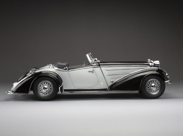 1393 Horch 855 Roadster - Black / Metallic Silver - Image 3