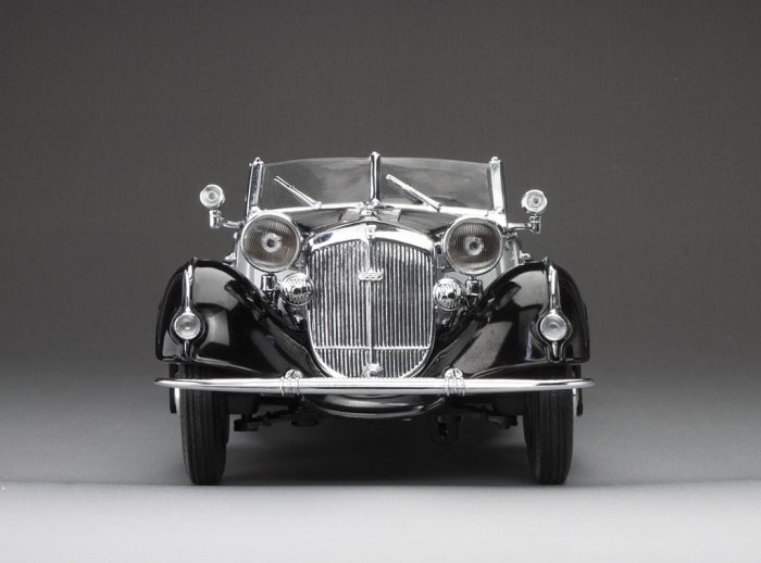 1393 Horch 855 Roadster - Black / Metallic Silver - Image 6