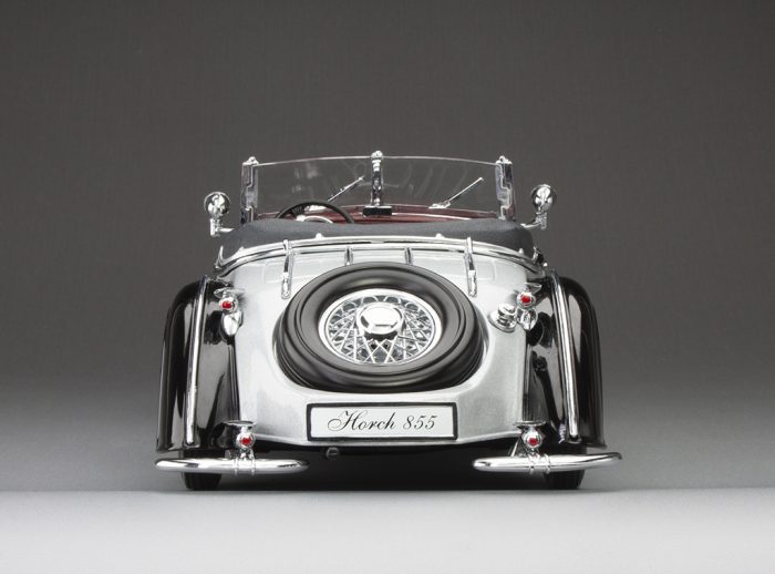 1393 Horch 855 Roadster - Black / Metallic Silver - Image 5