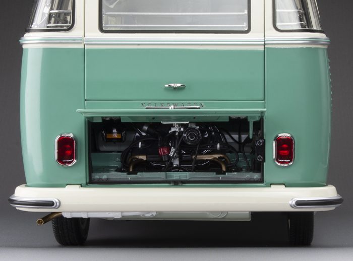 1962 Volkswagen Samba - Pearl White/Light green (Limited Edition 1000pcs) - Image 5