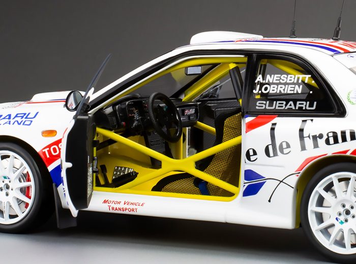 SUBARU Impreza WRC 1/43 ミニカー hpi-racing 1/43 Subaru Impreza WRC 2006 Toshi Arai Memorial Set